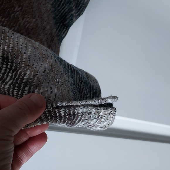 Christopher & Banks Hooded long sleeve multicolor sweater xl - Picture 4 of 11